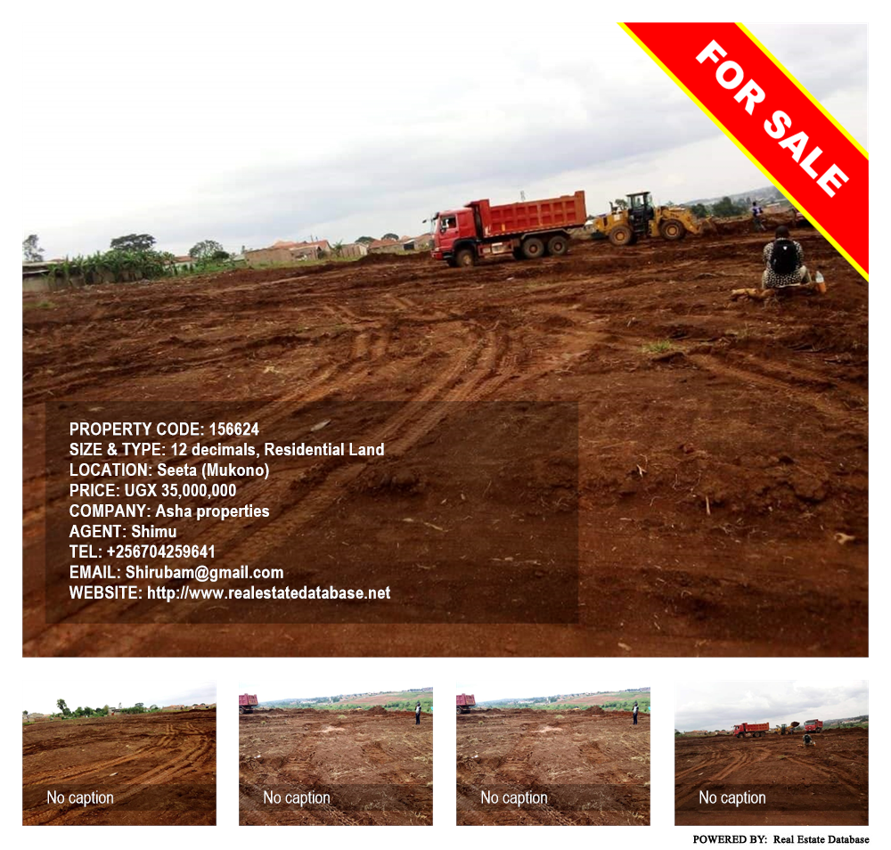 Residential Land  for sale in Seeta Mukono Uganda, code: 156624