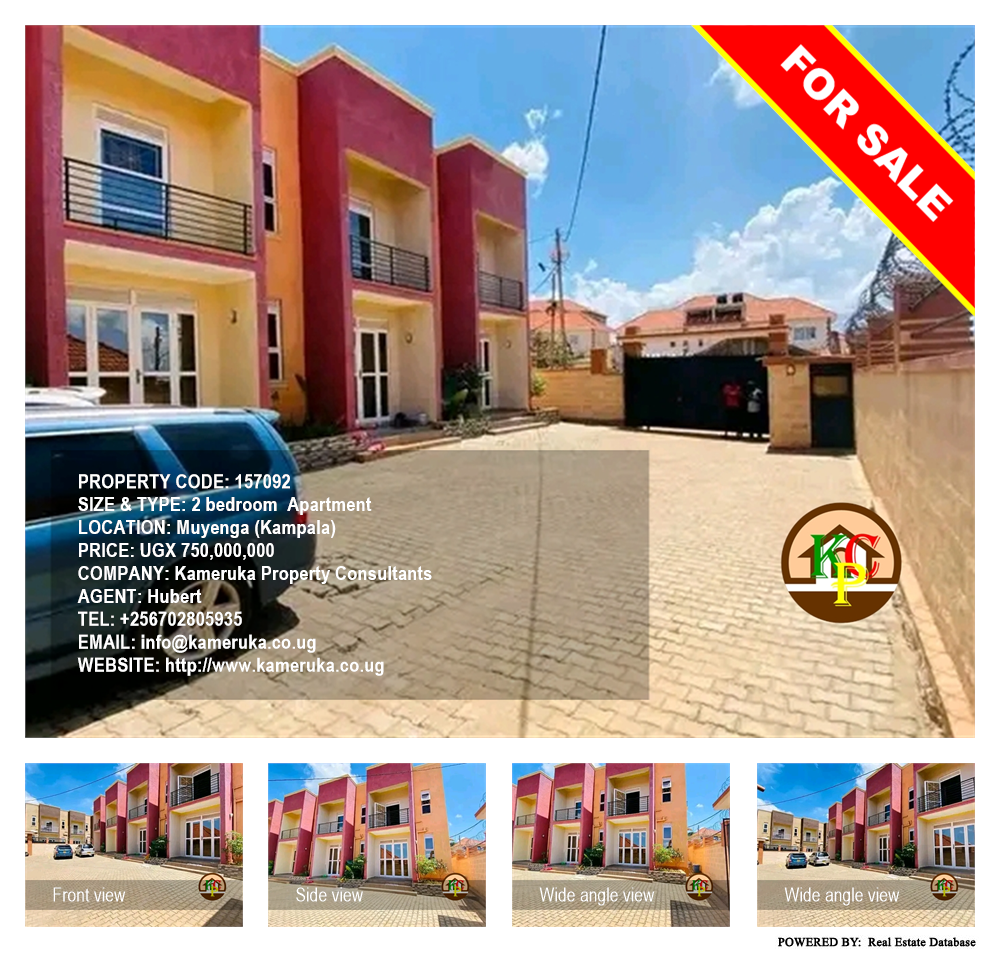 2 bedroom Apartment  for sale in Muyenga Kampala Uganda, code: 157092