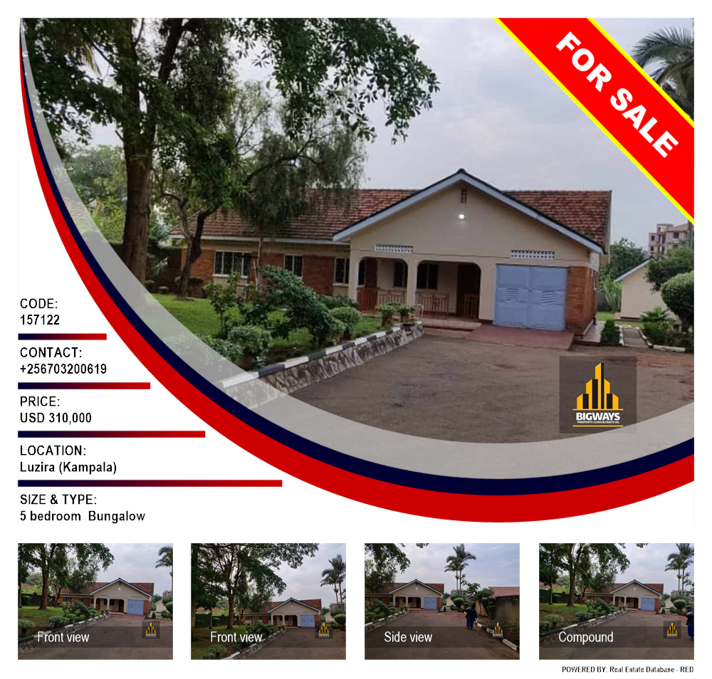 5 bedroom Bungalow  for sale in Luzira Kampala Uganda, code: 157122