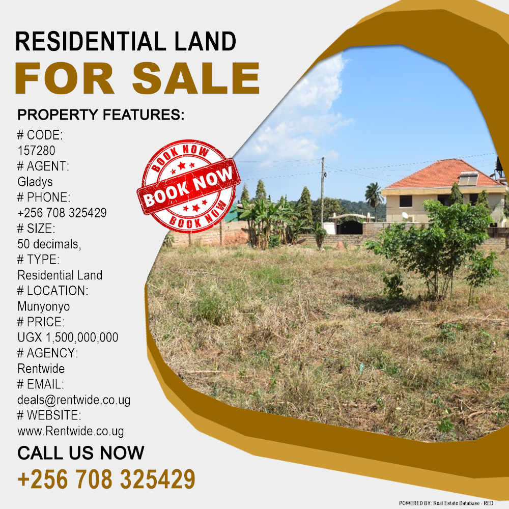 Residential Land  for sale in Munyonyo Kampala Uganda, code: 157280