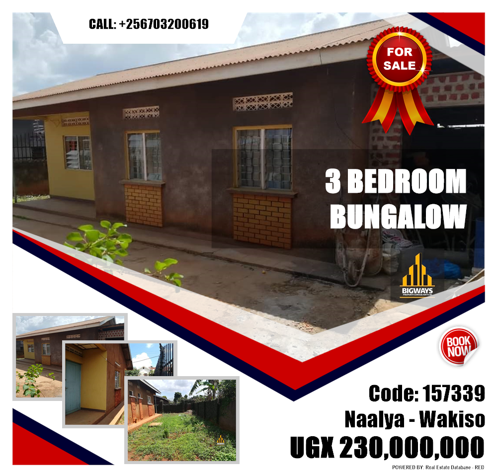 3 bedroom Bungalow  for sale in Naalya Wakiso Uganda, code: 157339