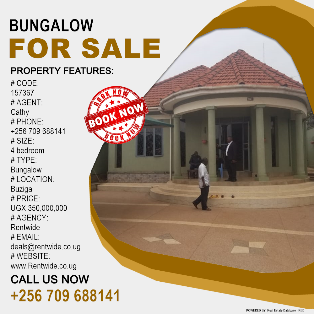 4 bedroom Bungalow  for sale in Buziga Kampala Uganda, code: 157367