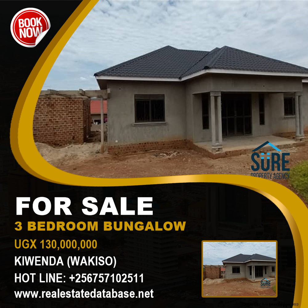 3 bedroom Bungalow  for sale in Kiwenda Wakiso Uganda, code: 157492