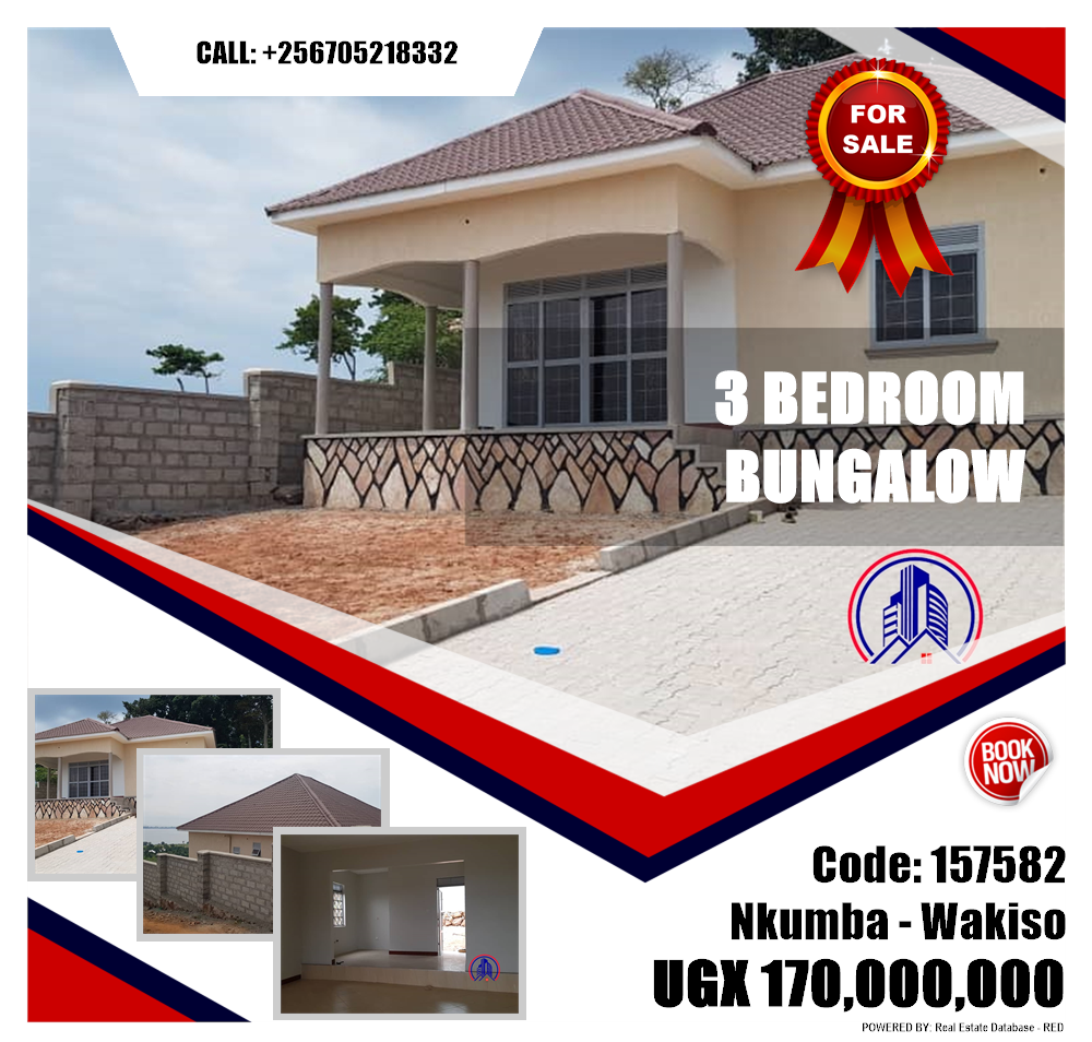 3 bedroom Bungalow  for sale in Nkumba Wakiso Uganda, code: 157582