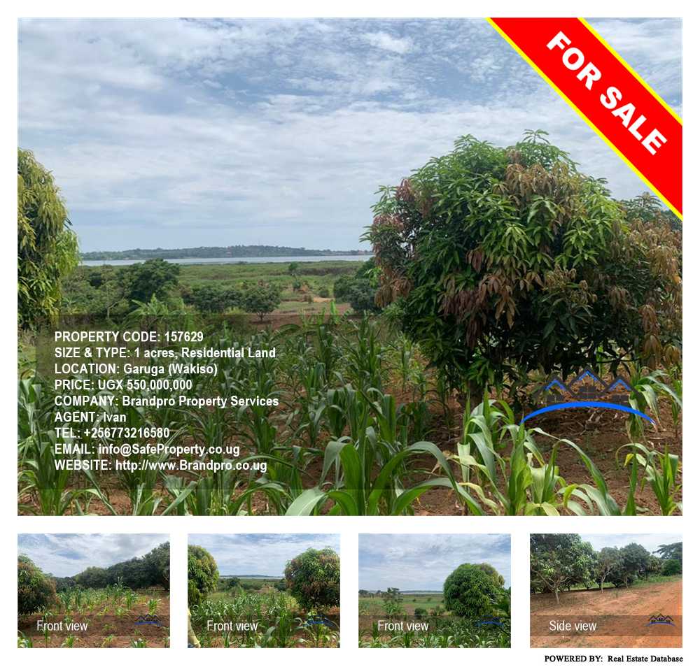 Residential Land  for sale in Garuga Wakiso Uganda, code: 157629