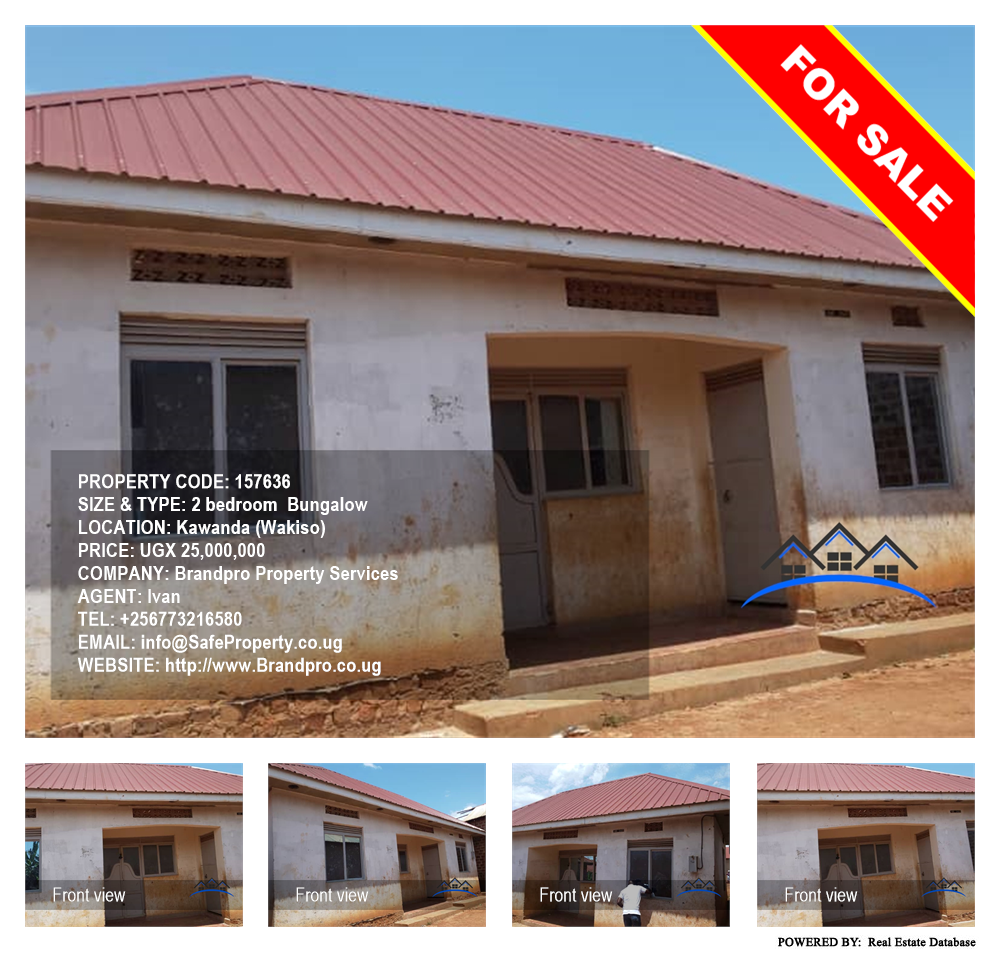 2 bedroom Bungalow  for sale in Kawanda Wakiso Uganda, code: 157636