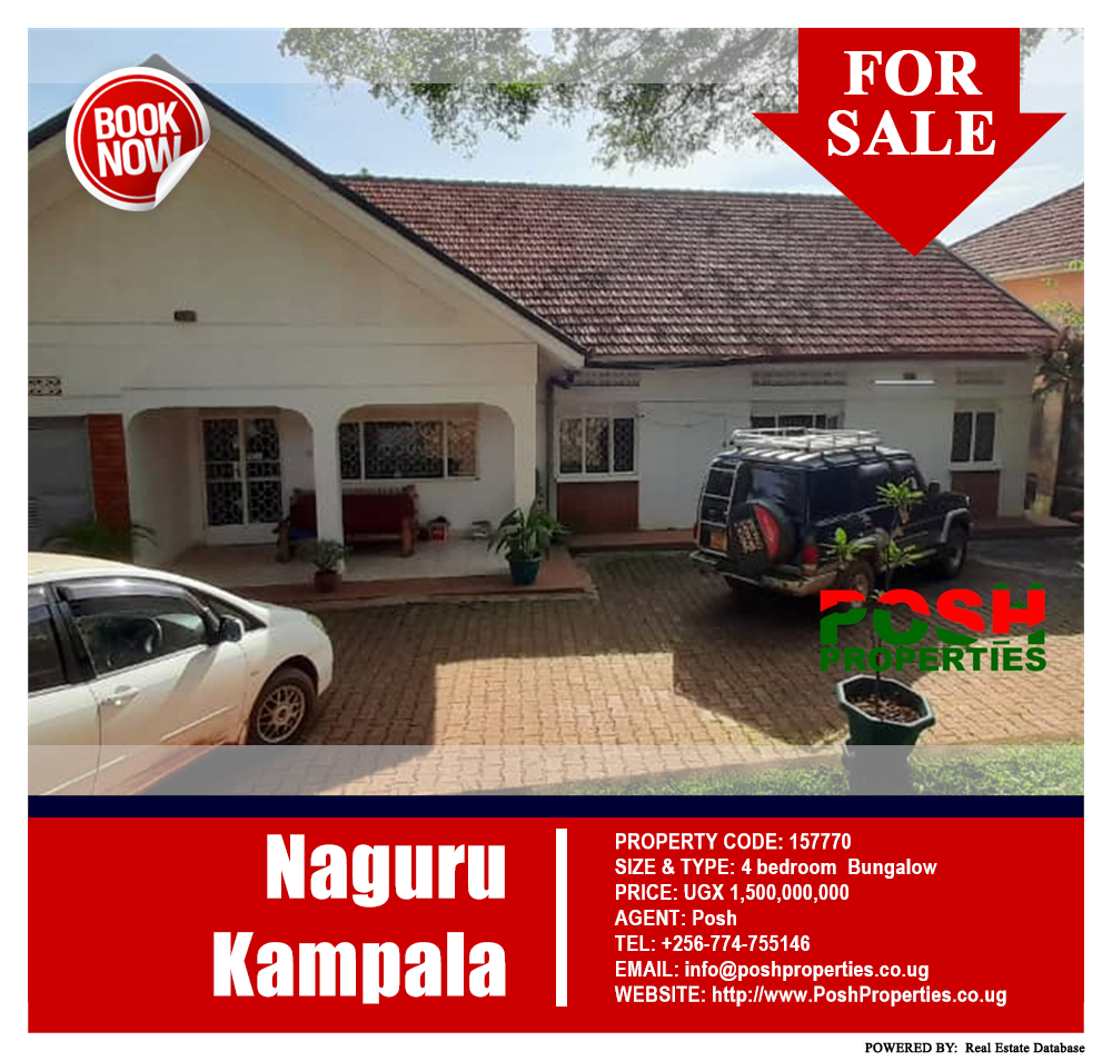 4 bedroom Bungalow  for sale in Naguru Kampala Uganda, code: 157770