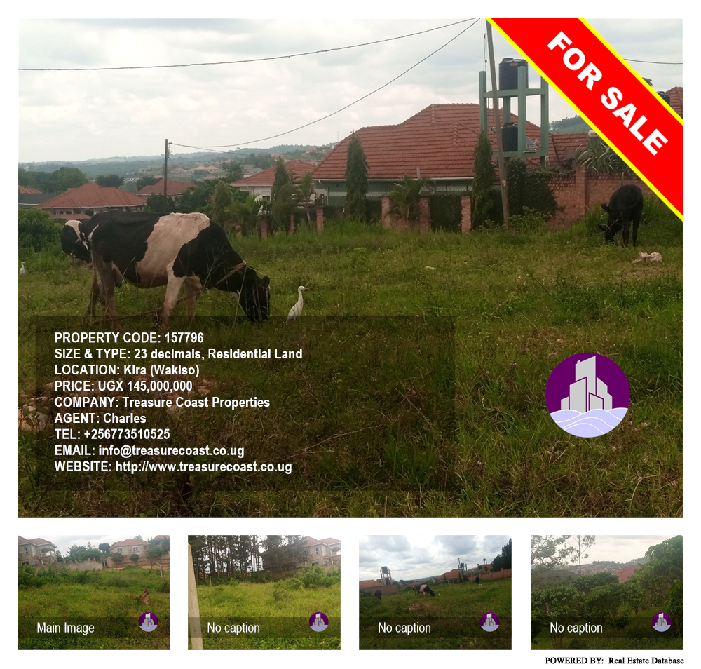 Residential Land  for sale in Kira Wakiso Uganda, code: 157796