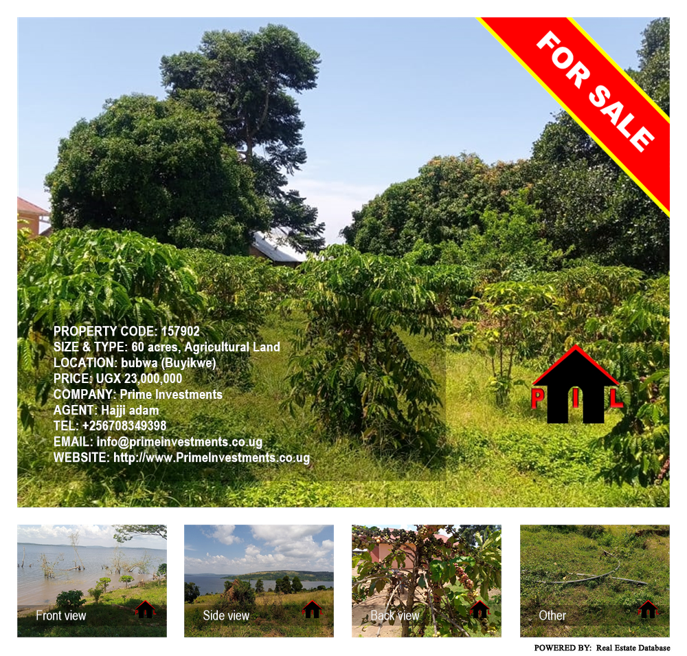 Agricultural Land  for sale in Bubwa Buyikwe Uganda, code: 157902