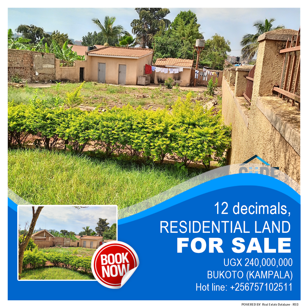 Residential Land  for sale in Bukoto Kampala Uganda, code: 158265