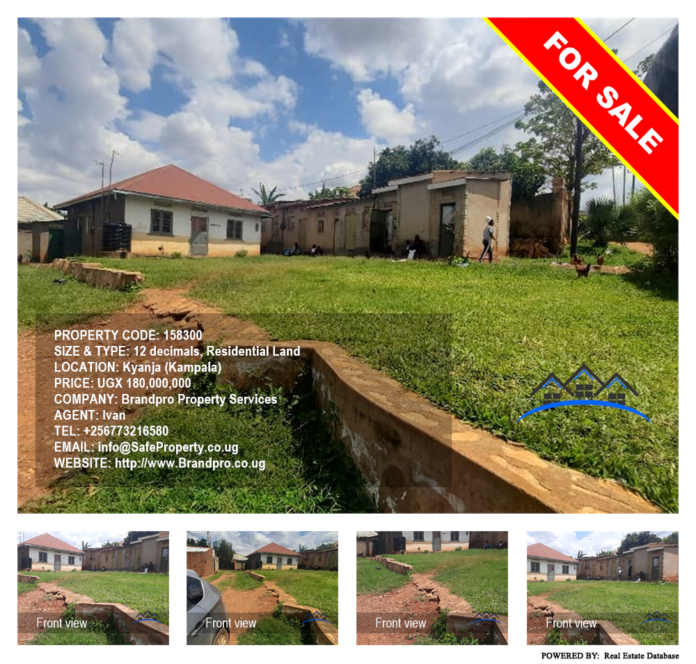 Residential Land  for sale in Kyanja Kampala Uganda, code: 158300