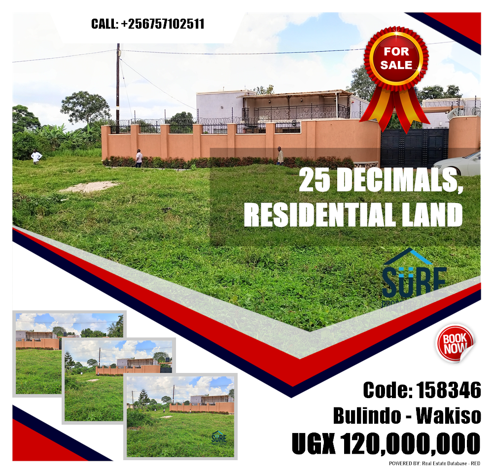 Residential Land  for sale in Bulindo Wakiso Uganda, code: 158346