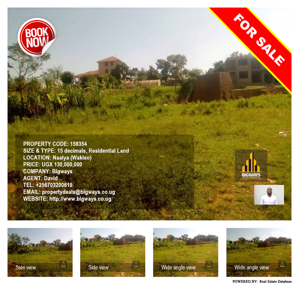 Residential Land  for sale in Naalya Wakiso Uganda, code: 158354