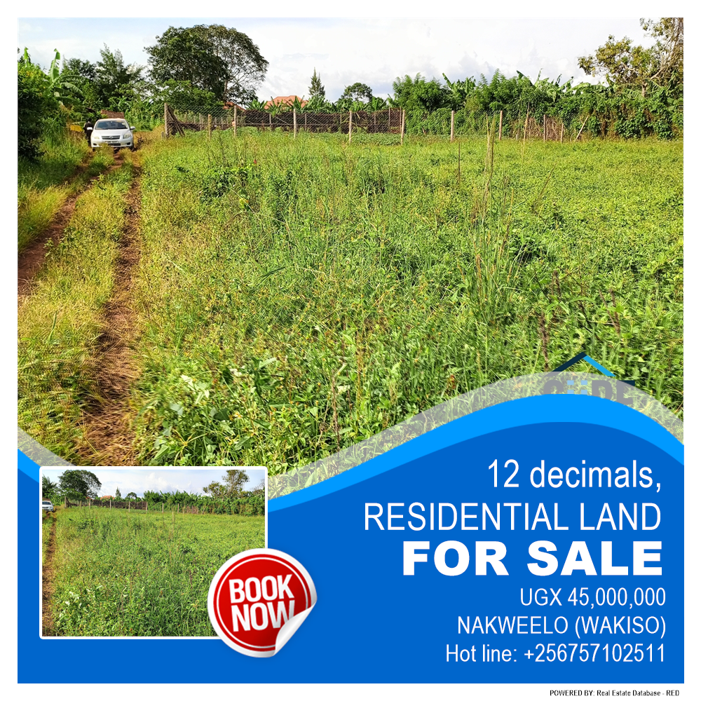 Residential Land  for sale in Nakweelo Wakiso Uganda, code: 158449