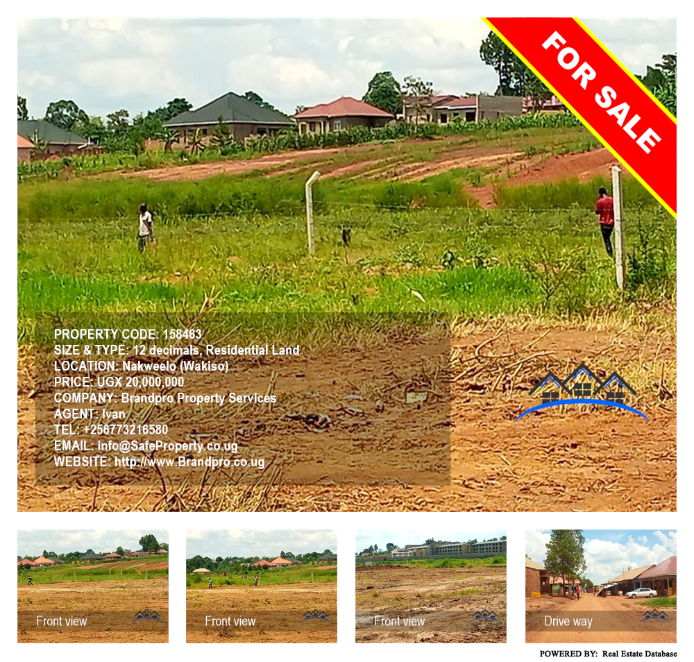 Residential Land  for sale in Nakweelo Wakiso Uganda, code: 158463