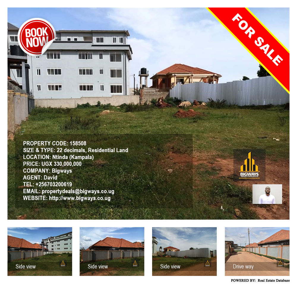 Residential Land  for sale in Ntinda Kampala Uganda, code: 158508