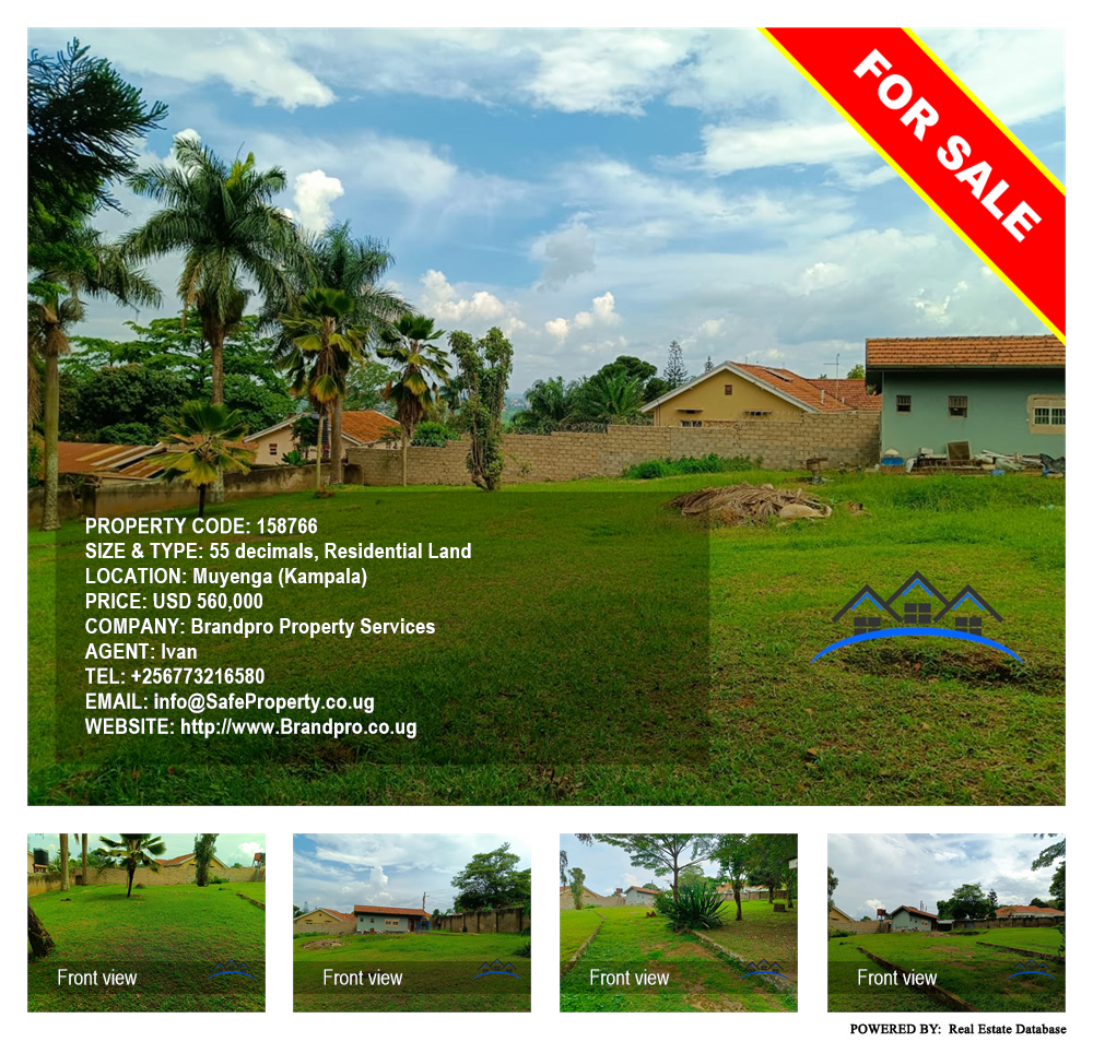 Residential Land  for sale in Muyenga Kampala Uganda, code: 158766