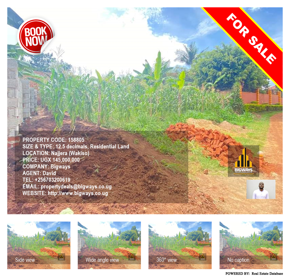 Residential Land  for sale in Najjera Wakiso Uganda, code: 158805
