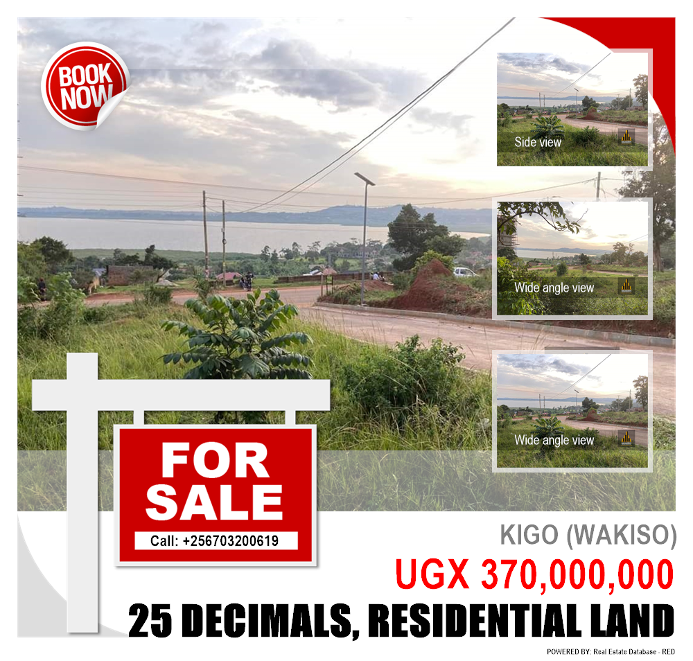 Residential Land  for sale in Kigo Wakiso Uganda, code: 158840