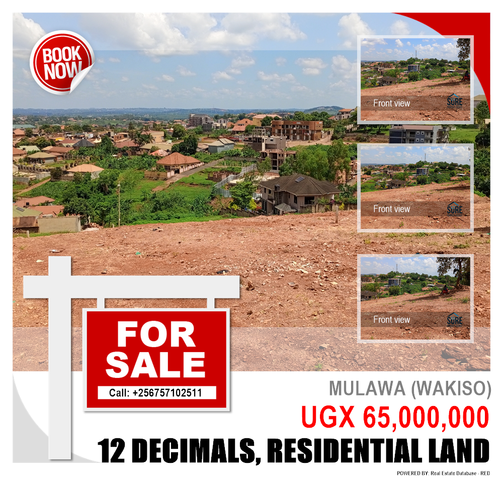 Residential Land  for sale in Mulawa Wakiso Uganda, code: 159239