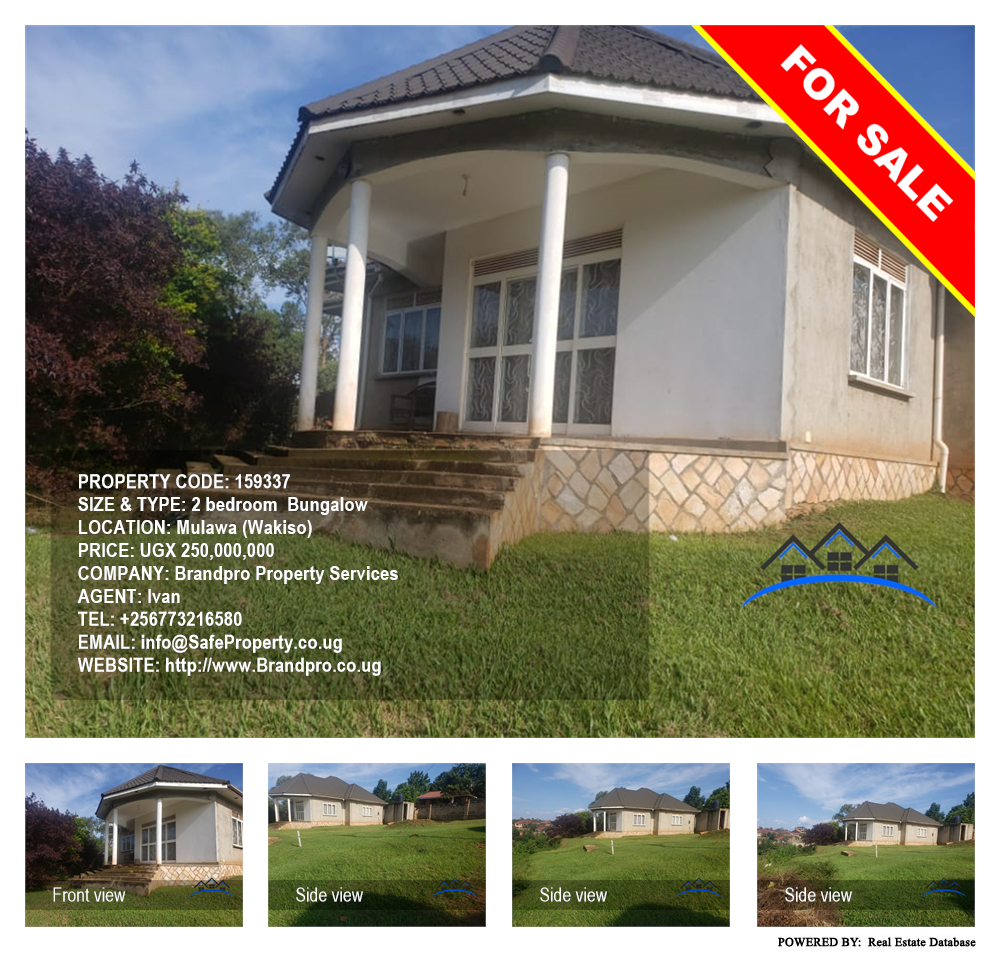 2 bedroom Bungalow  for sale in Mulawa Wakiso Uganda, code: 159337