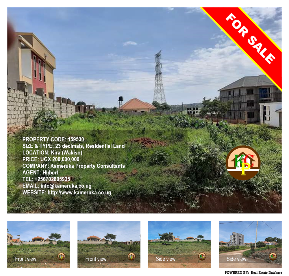 Residential Land  for sale in Kira Wakiso Uganda, code: 159530