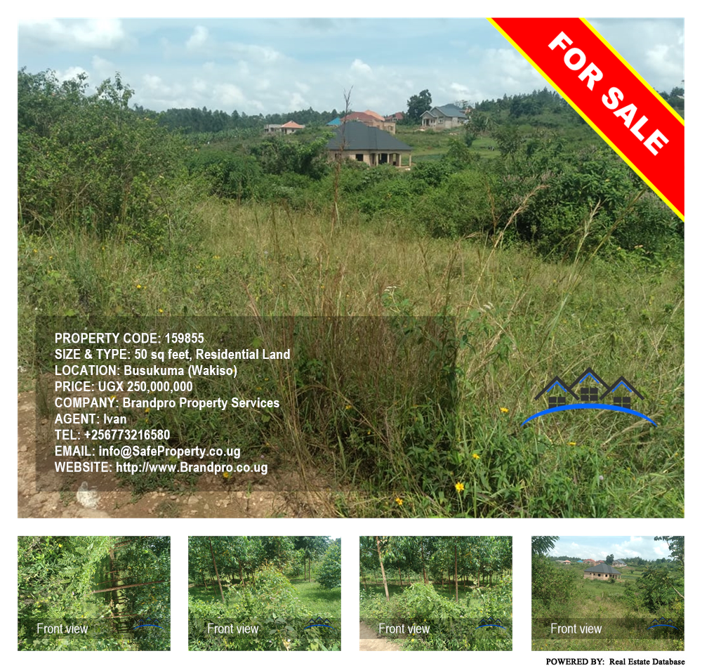 Residential Land  for sale in Busukuma Wakiso Uganda, code: 159855