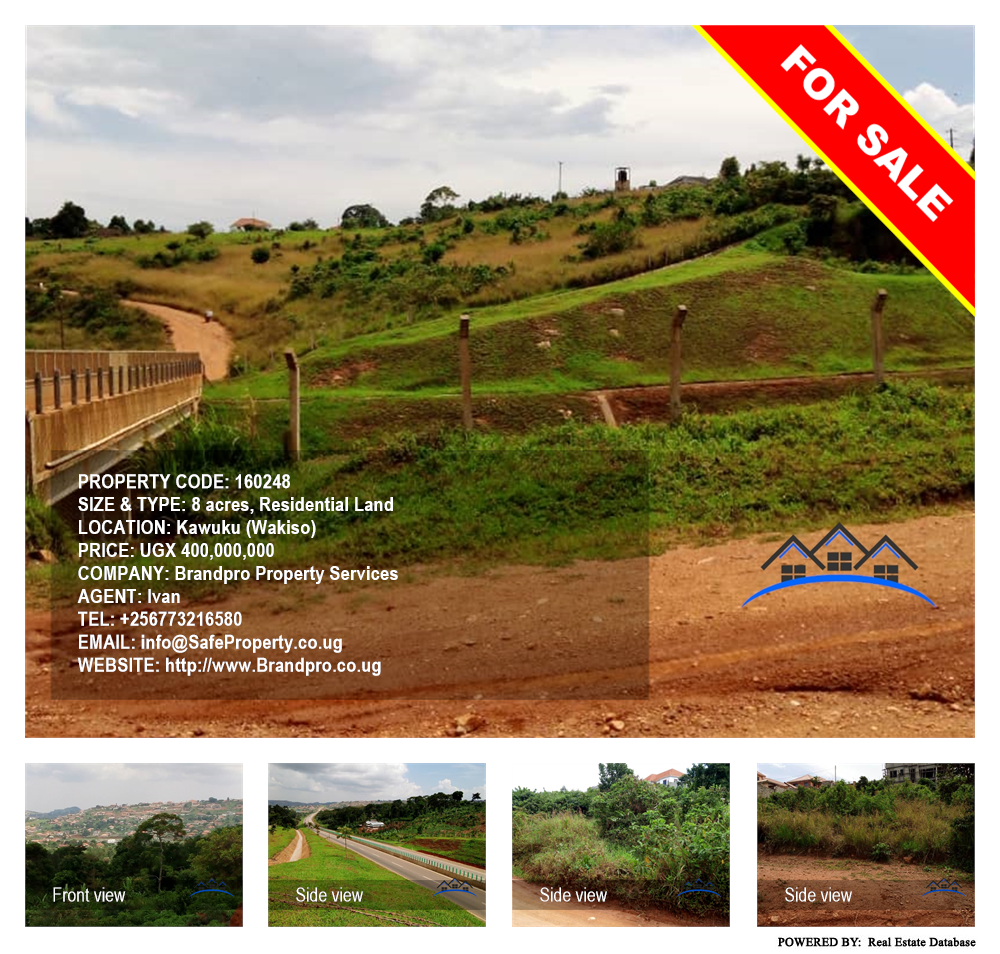 Residential Land  for sale in Kawuku Wakiso Uganda, code: 160248