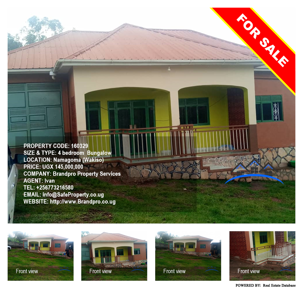 4 bedroom Bungalow  for sale in Namagoma Wakiso Uganda, code: 160329