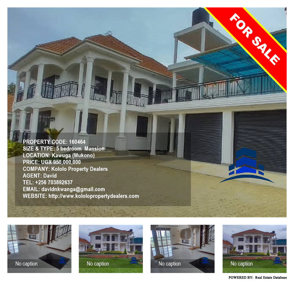 5 bedroom Mansion  for sale in Kawuga Mukono Uganda, code: 160464