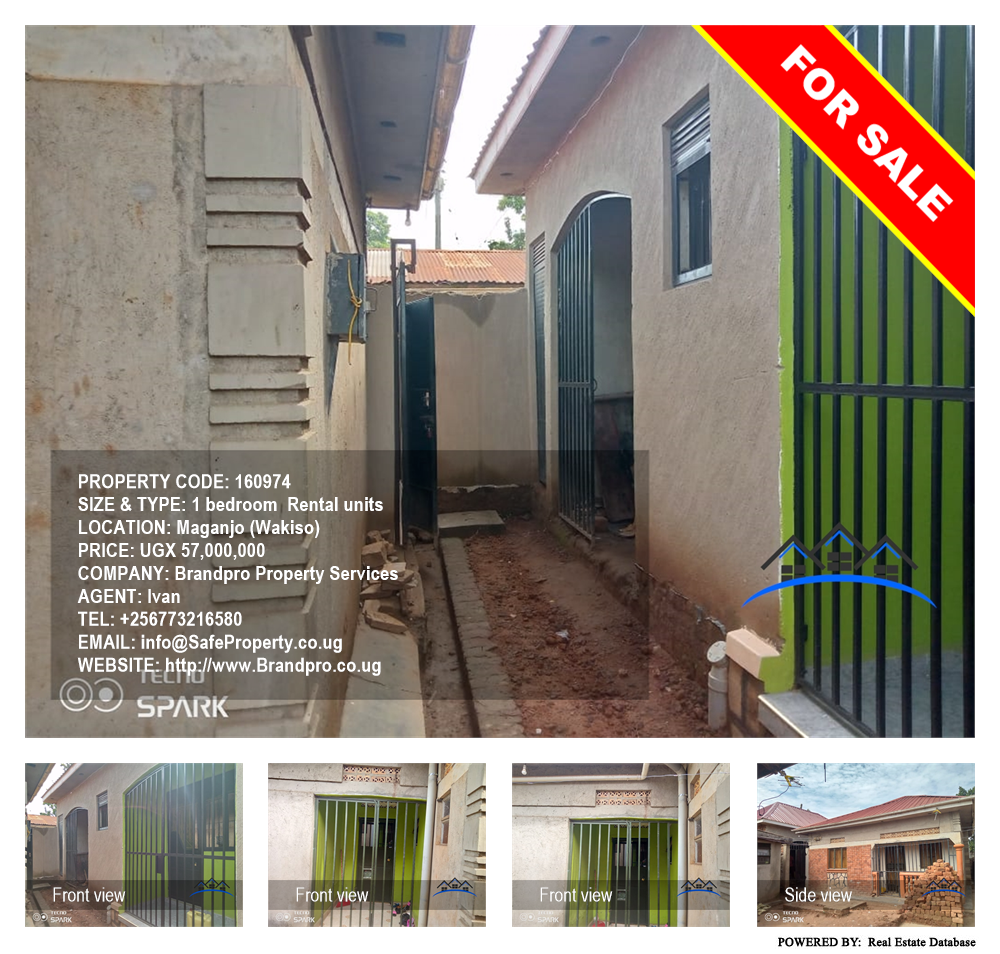 1 bedroom Rental units  for sale in Maganjo Wakiso Uganda, code: 160974