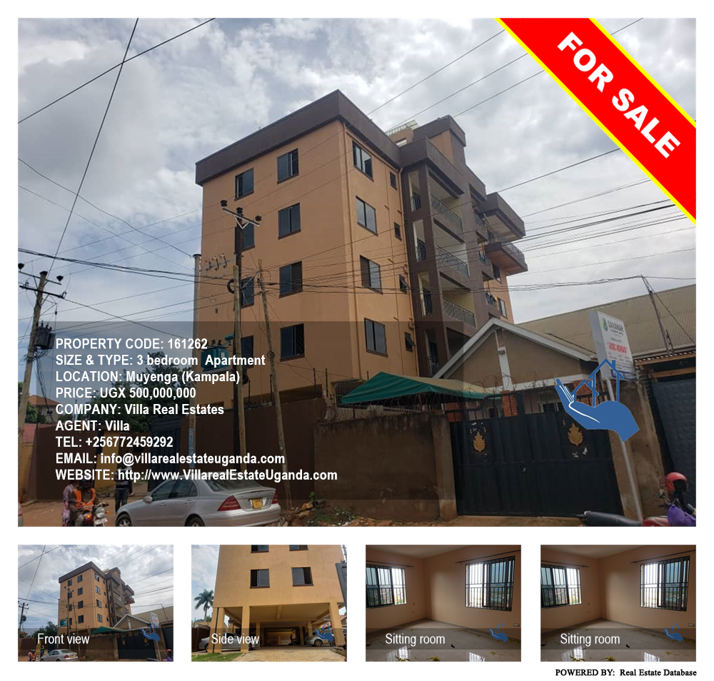 3 bedroom Apartment  for sale in Muyenga Kampala Uganda, code: 161262