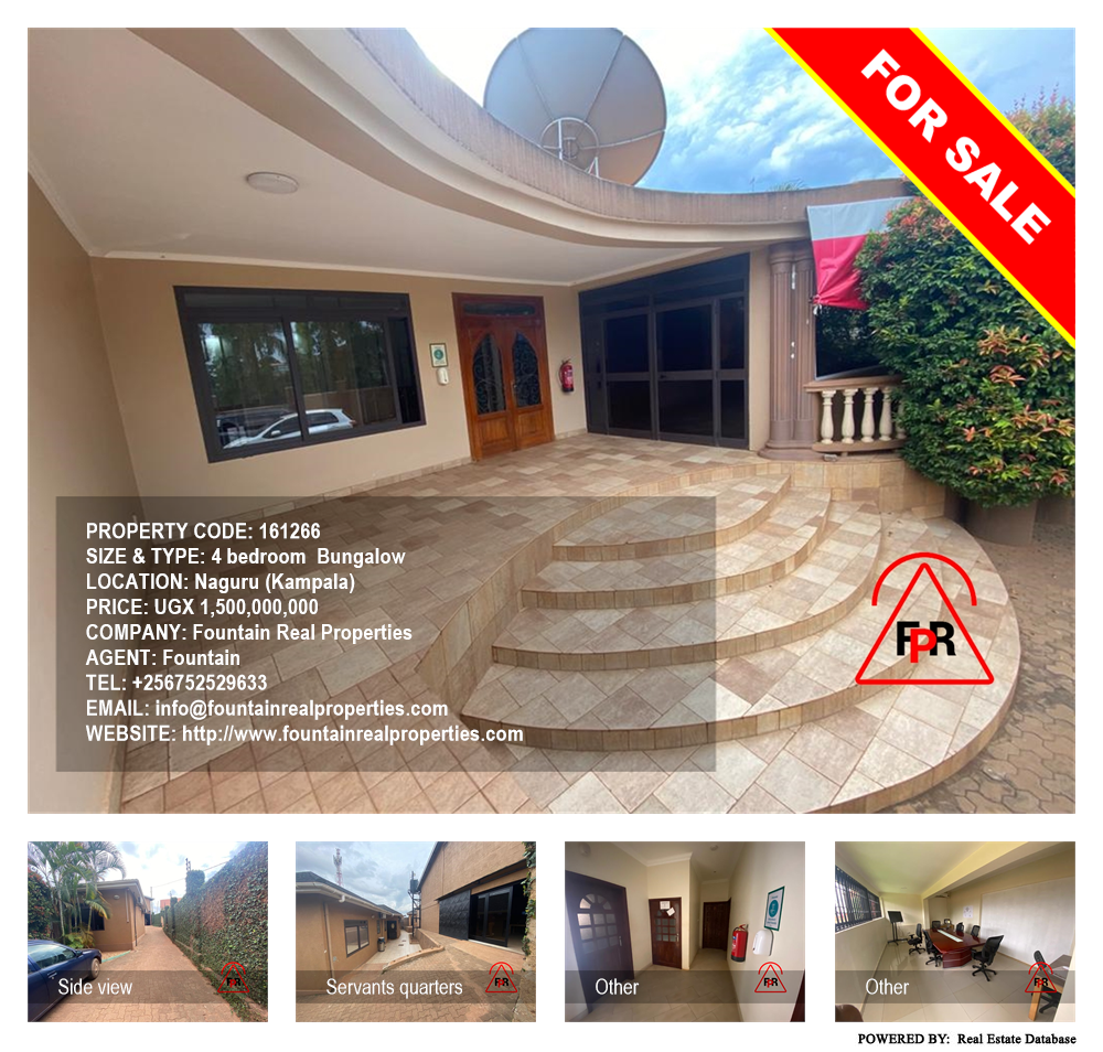 4 bedroom Bungalow  for sale in Naguru Kampala Uganda, code: 161266