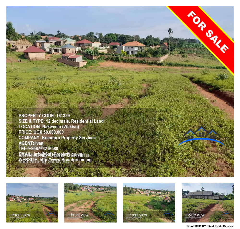 Residential Land  for sale in Nakweelo Wakiso Uganda, code: 161339