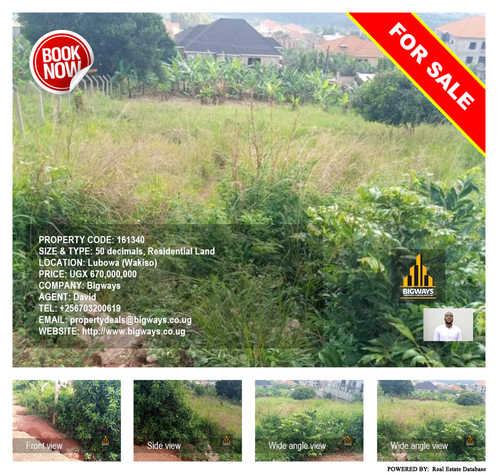 Residential Land  for sale in Lubowa Wakiso Uganda, code: 161340