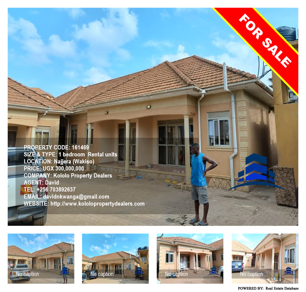 1 bedroom Rental units  for sale in Najjera Wakiso Uganda, code: 161469