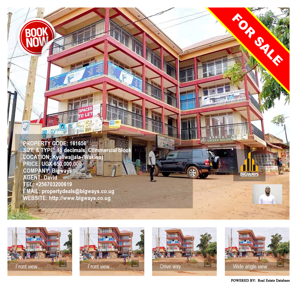 Commercial block  for sale in Kyaliwajjala Wakiso Uganda, code: 161656