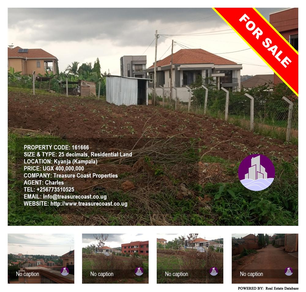 Residential Land  for sale in Kyanja Kampala Uganda, code: 161666
