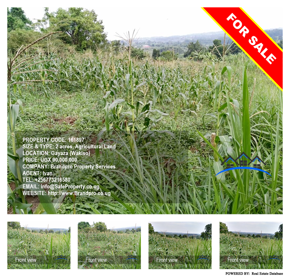 Agricultural Land  for sale in Gayaza Wakiso Uganda, code: 161897