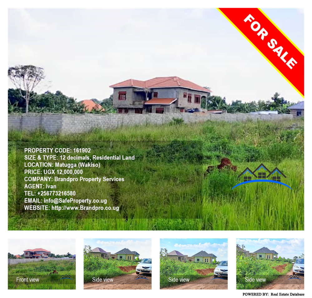 Residential Land  for sale in Matugga Wakiso Uganda, code: 161902