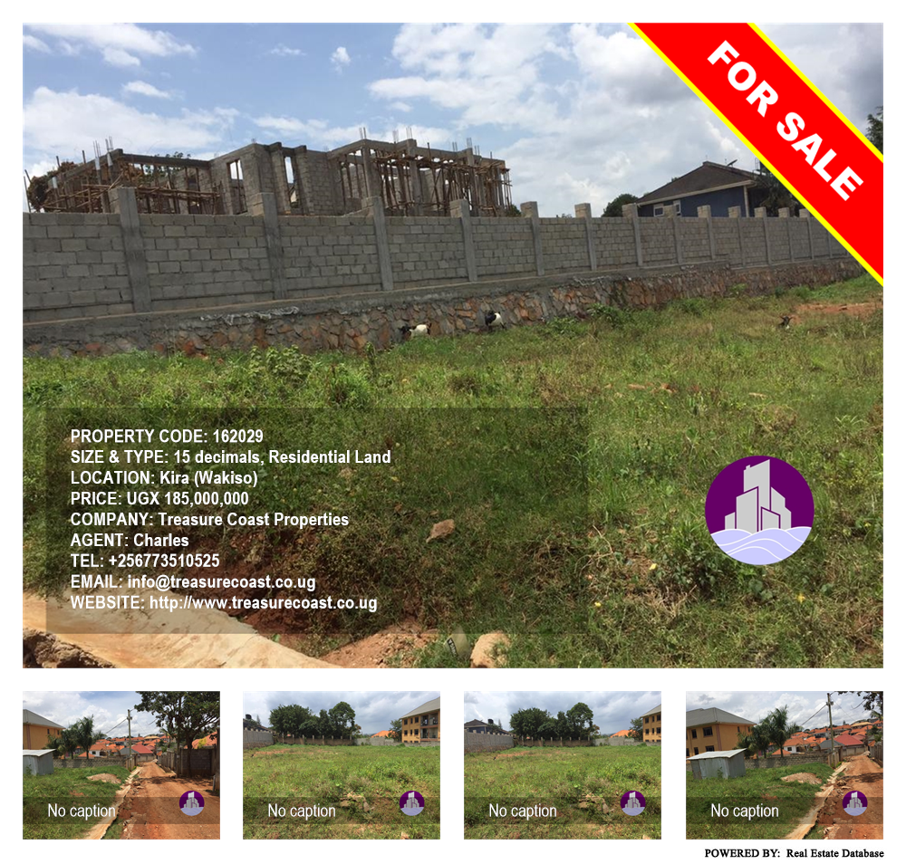 Residential Land  for sale in Kira Wakiso Uganda, code: 162029