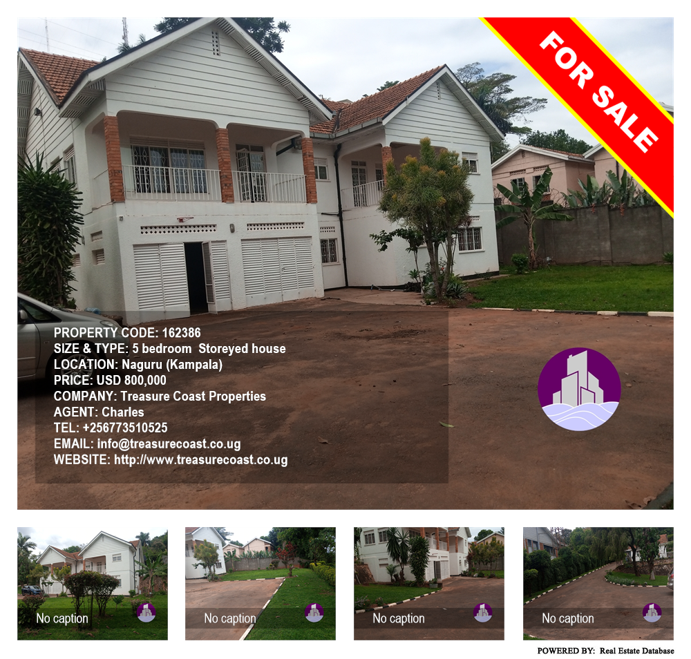 5 bedroom Storeyed house  for sale in Naguru Kampala Uganda, code: 162386