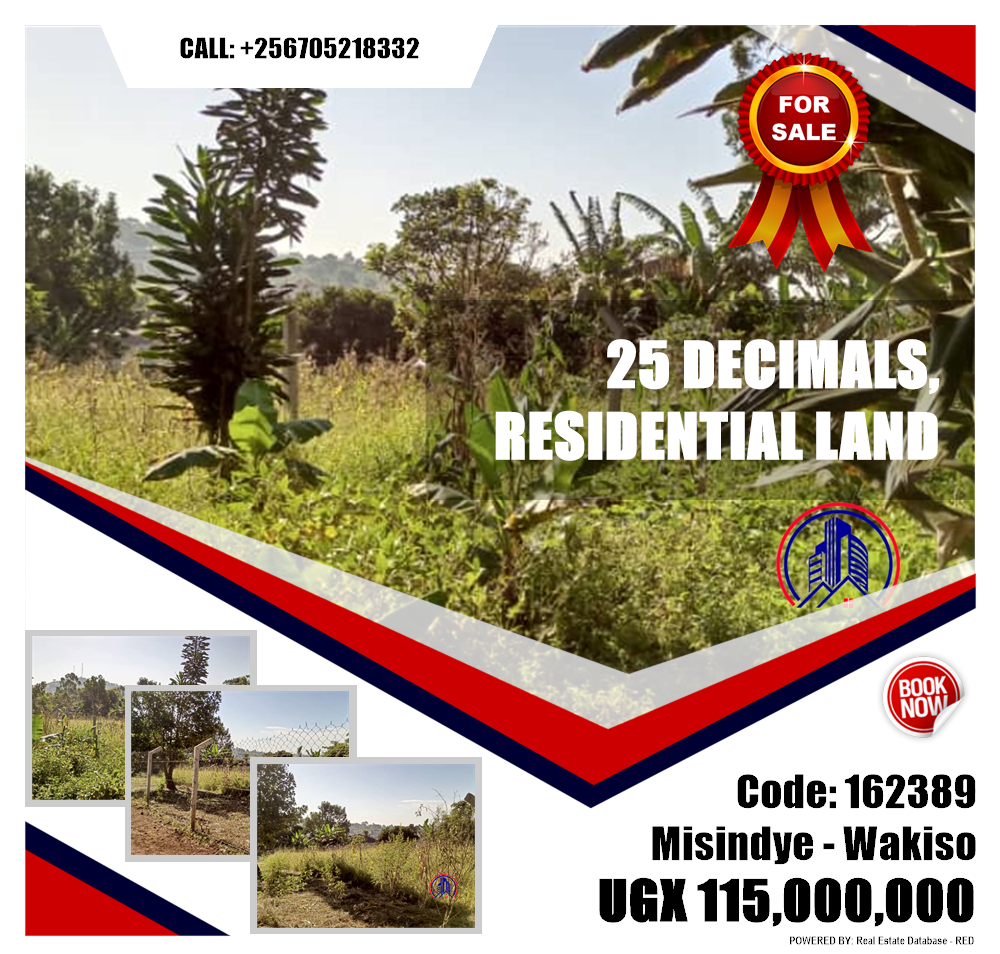 Residential Land  for sale in Misindye Wakiso Uganda, code: 162389