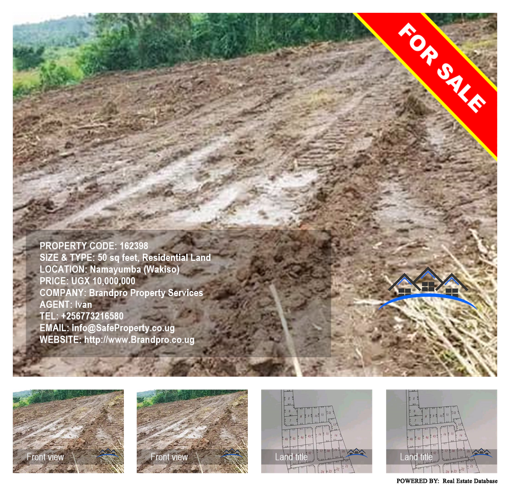 Residential Land  for sale in Namayumba Wakiso Uganda, code: 162398