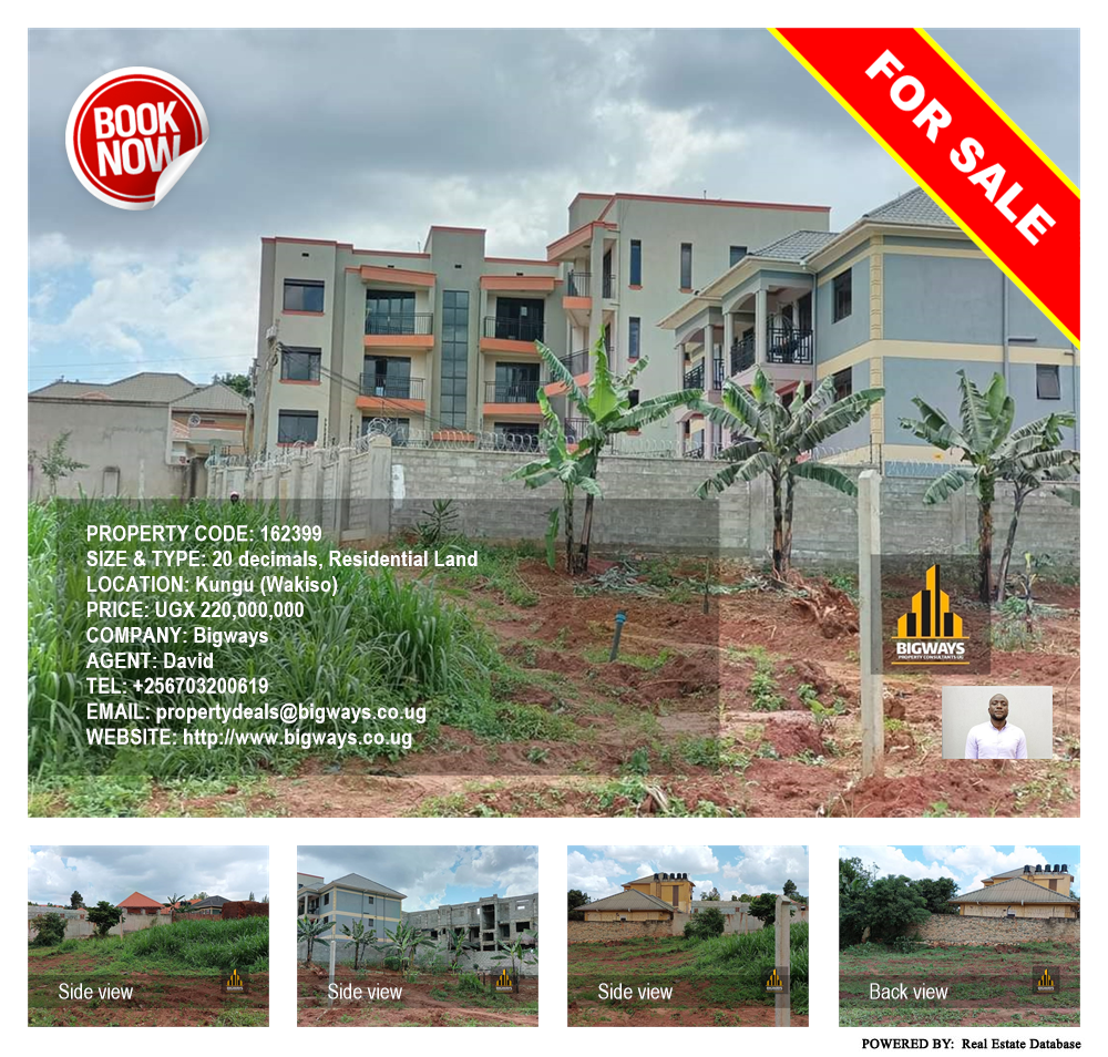 Residential Land  for sale in Kungu Wakiso Uganda, code: 162399