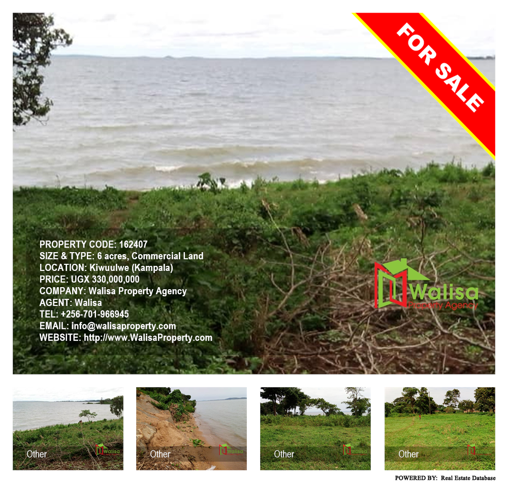 Commercial Land  for sale in Kiwuulwe Kampala Uganda, code: 162407