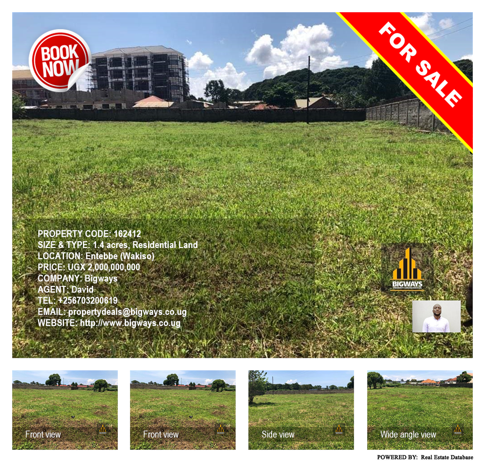 Residential Land  for sale in Entebbe Wakiso Uganda, code: 162412