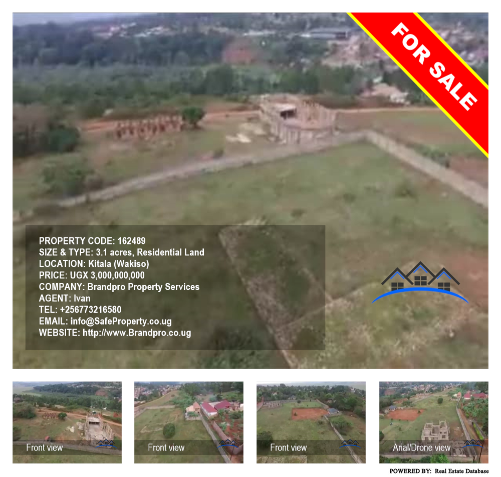 Residential Land  for sale in Kitala Wakiso Uganda, code: 162489