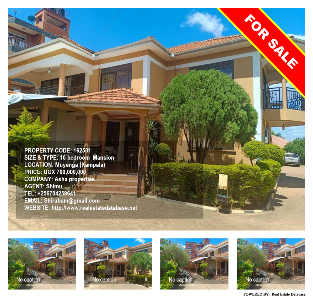 10 bedroom Mansion  for sale in Muyenga Kampala Uganda, code: 162581
