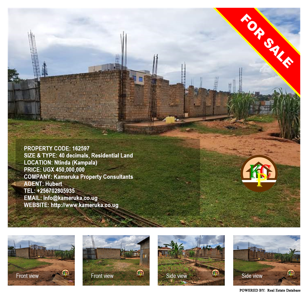 Residential Land  for sale in Ntinda Kampala Uganda, code: 162597